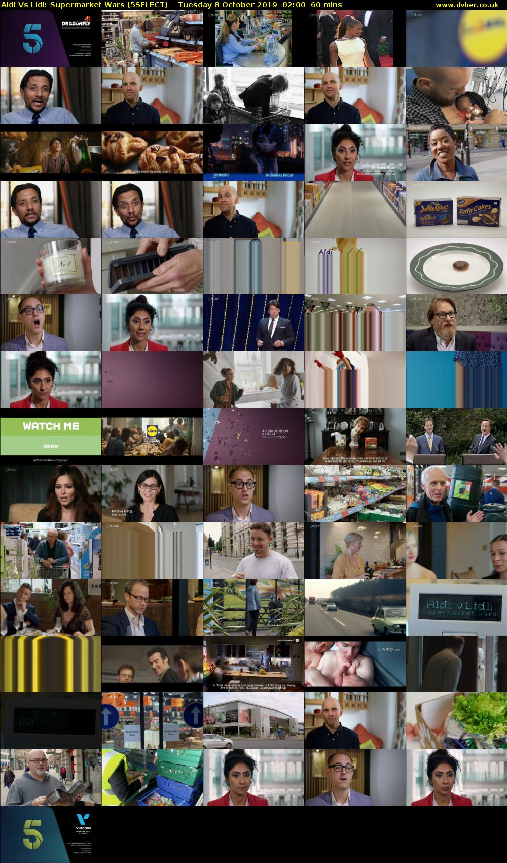 Aldi Vs Lidl: Supermarket Wars (5SELECT) Tuesday 8 October 2019 02:00 - 03:00