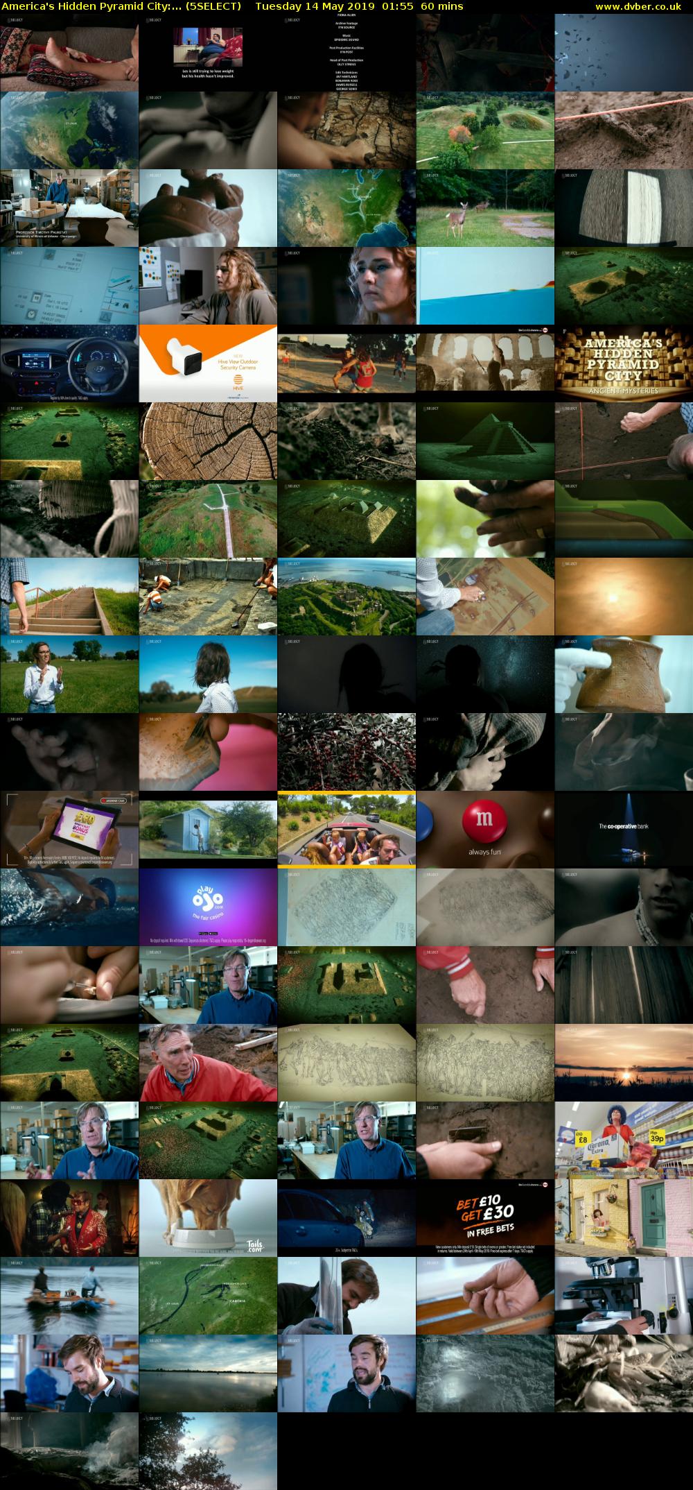 America's Hidden Pyramid City:... (5SELECT) Tuesday 14 May 2019 01:55 - 02:55