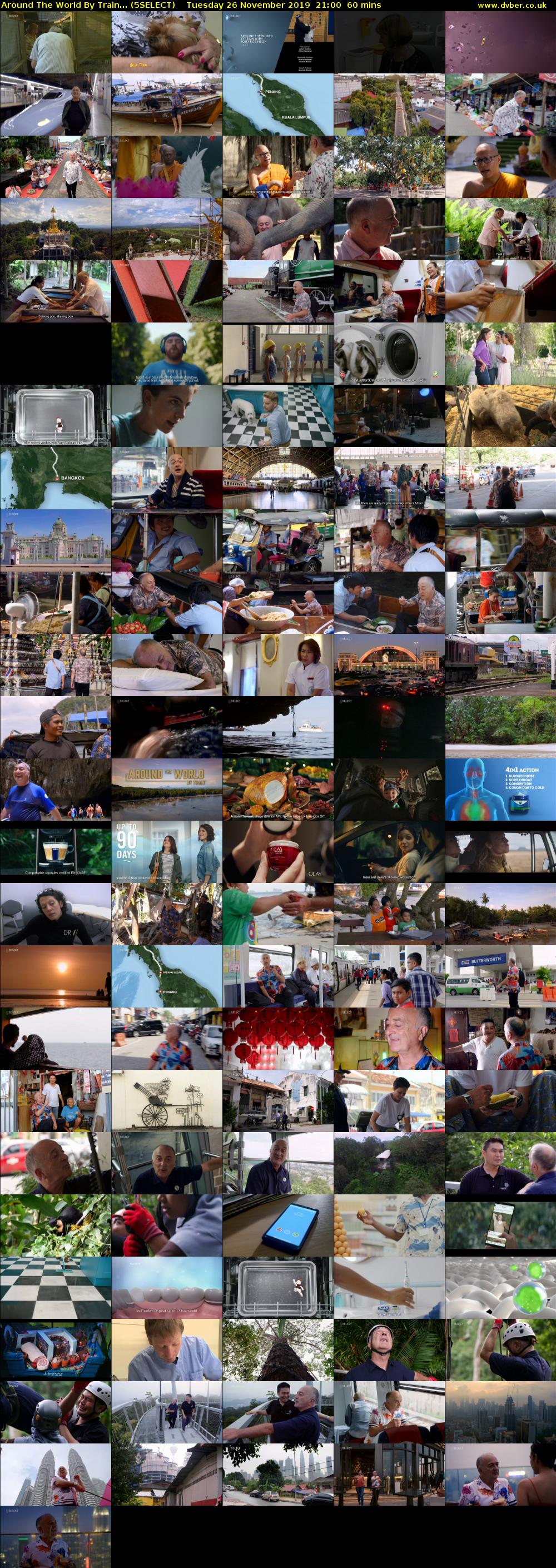 Around The World By Train... (5SELECT) Tuesday 26 November 2019 21:00 - 22:00