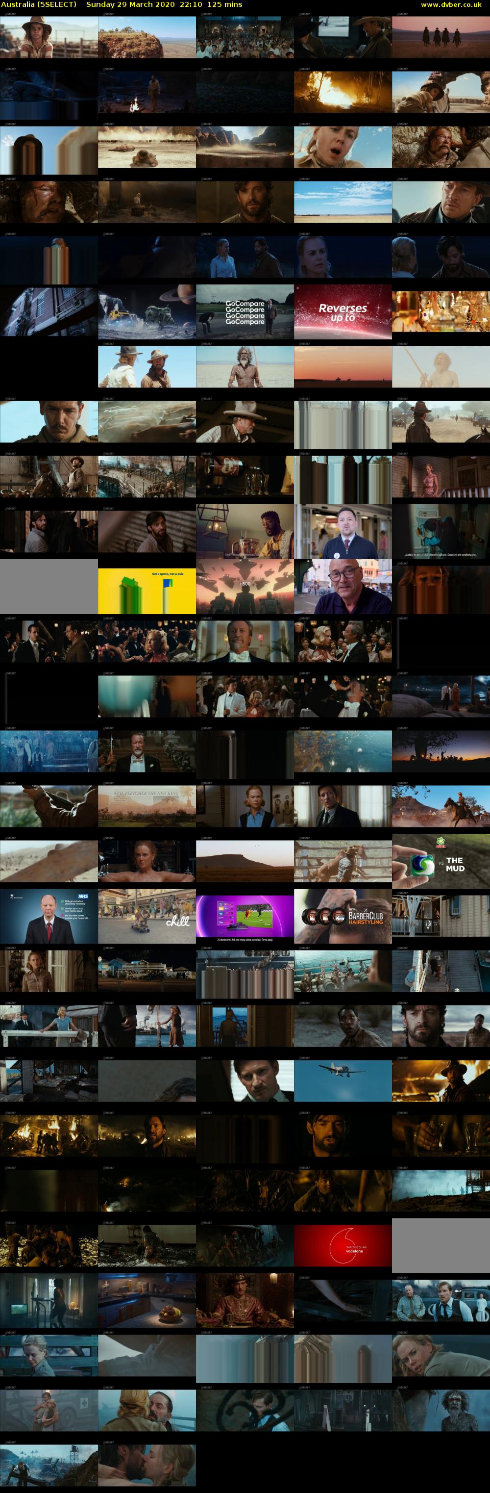 Australia (5SELECT) Sunday 29 March 2020 22:10 - 00:15