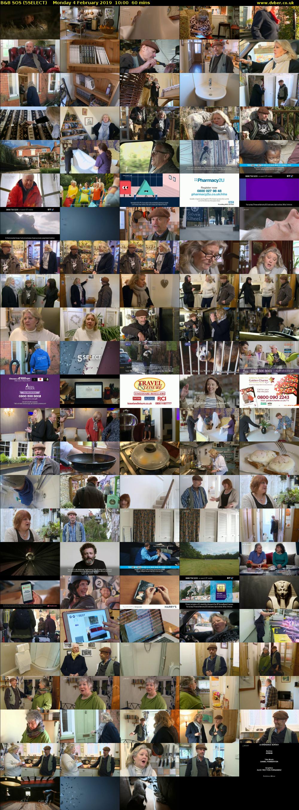 B&B SOS (5SELECT) Monday 4 February 2019 10:00 - 11:00