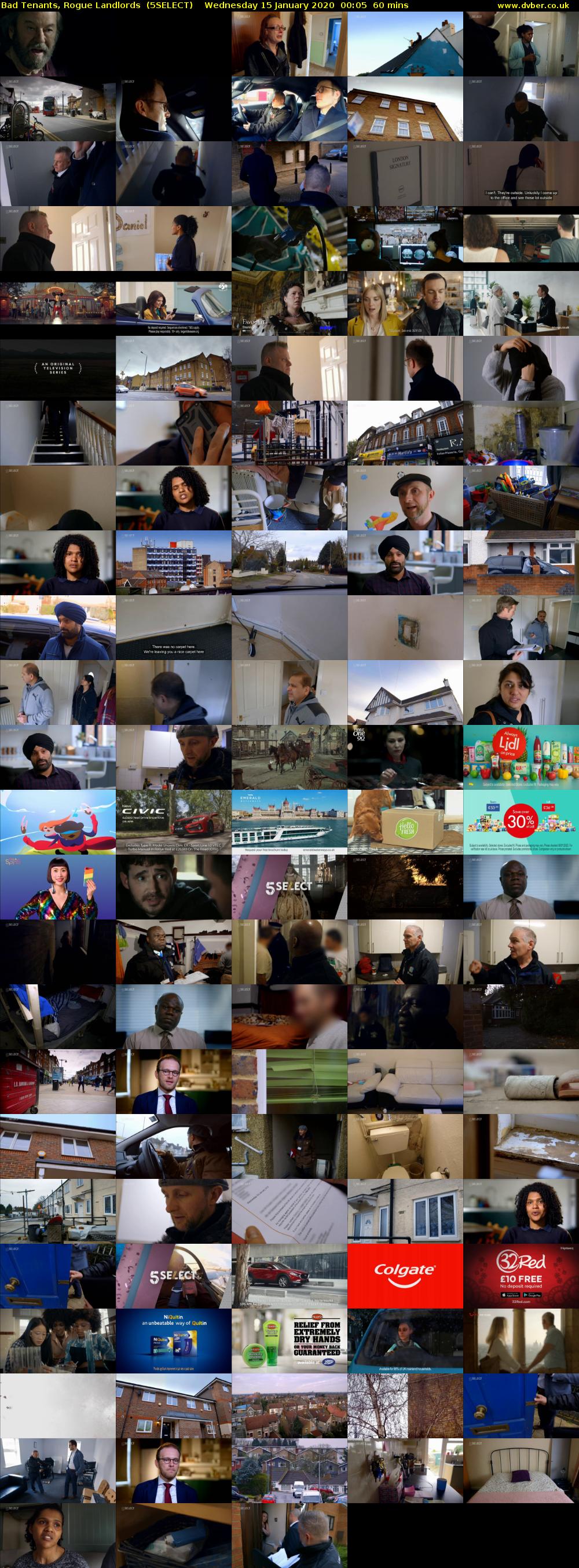 Bad Tenants, Rogue Landlords  (5SELECT) Wednesday 15 January 2020 00:05 - 01:05