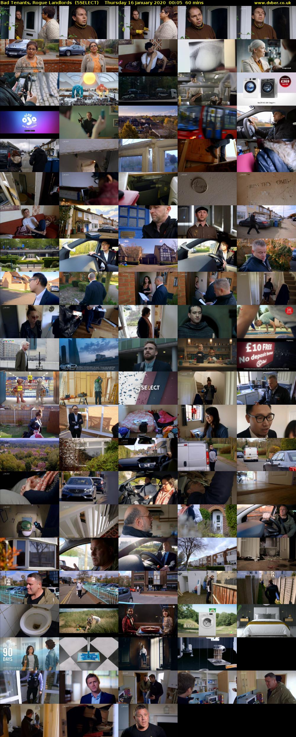 Bad Tenants, Rogue Landlords  (5SELECT) Thursday 16 January 2020 00:05 - 01:05