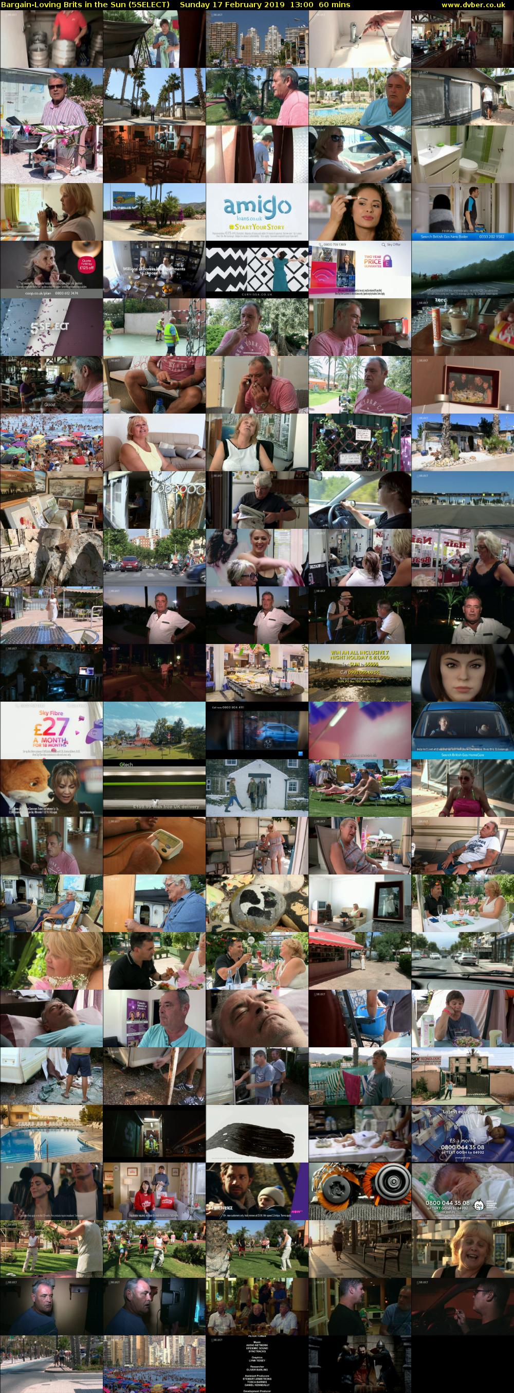 Bargain-Loving Brits in the Sun (5SELECT) Sunday 17 February 2019 13:00 - 14:00