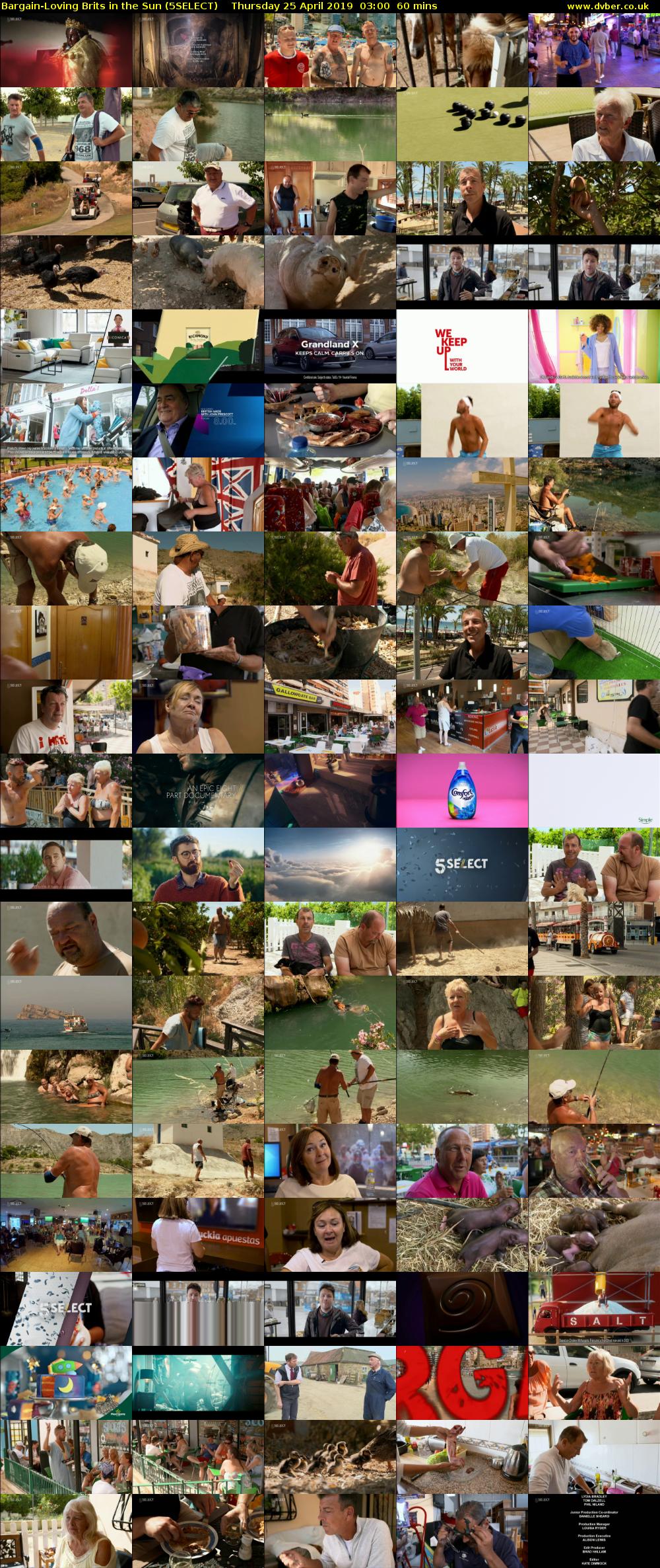 Bargain-Loving Brits in the Sun (5SELECT) Thursday 25 April 2019 03:00 - 04:00
