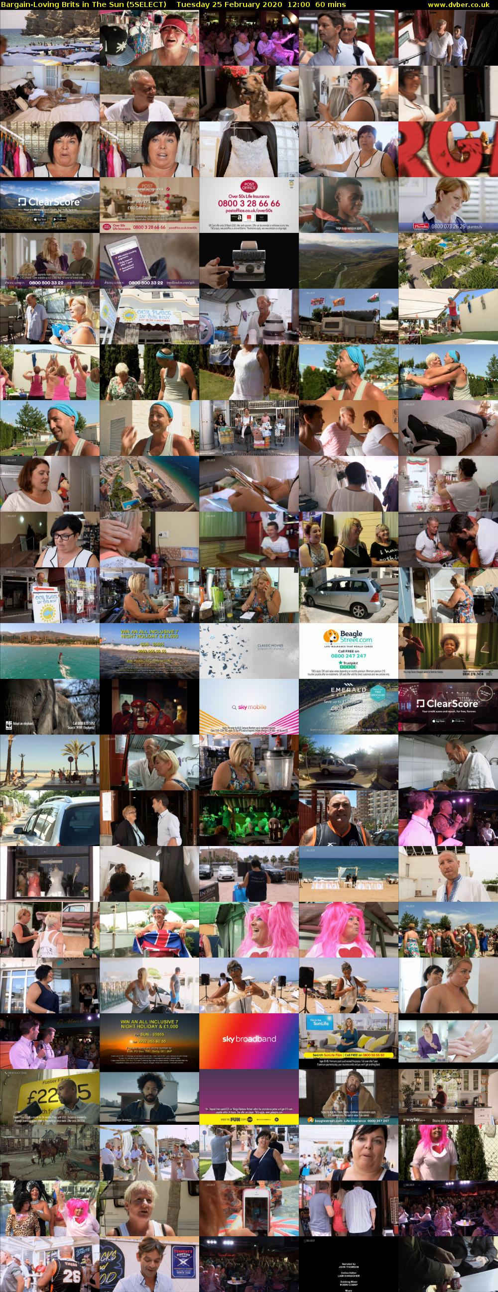 Bargain-Loving Brits in the Sun (5SELECT) Tuesday 25 February 2020 12:00 - 13:00