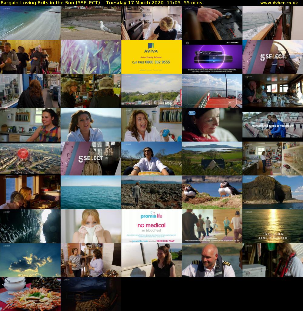 Bargain-Loving Brits in the Sun (5SELECT) Tuesday 17 March 2020 11:05 - 12:00