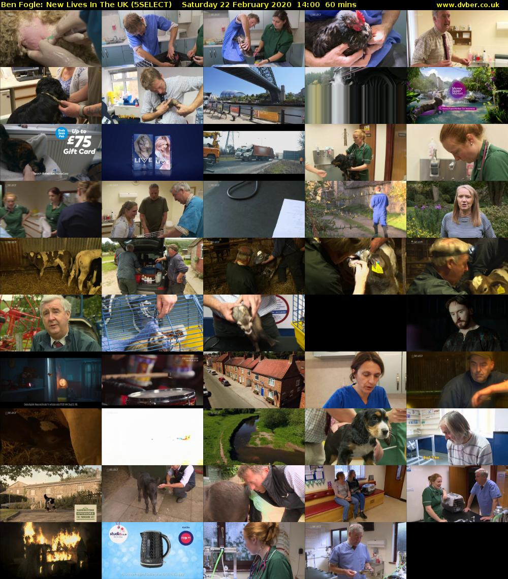 Ben Fogle: New Lives In The UK (5SELECT) Saturday 22 February 2020 14:00 - 15:00