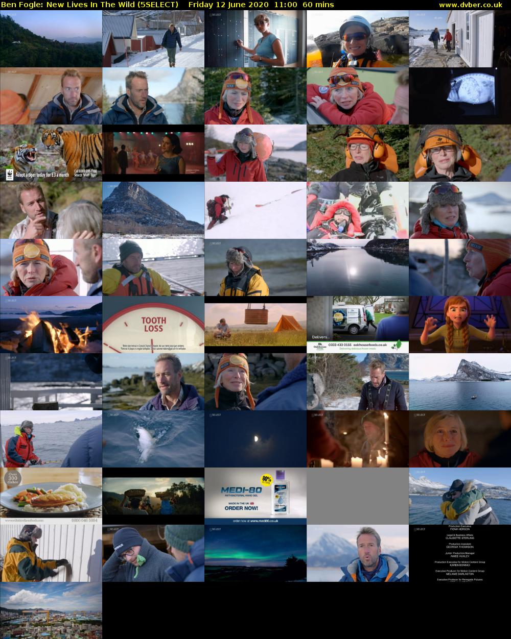 Ben Fogle: New Lives In the Wild (5SELECT) Friday 12 June 2020 11:00 - 12:00