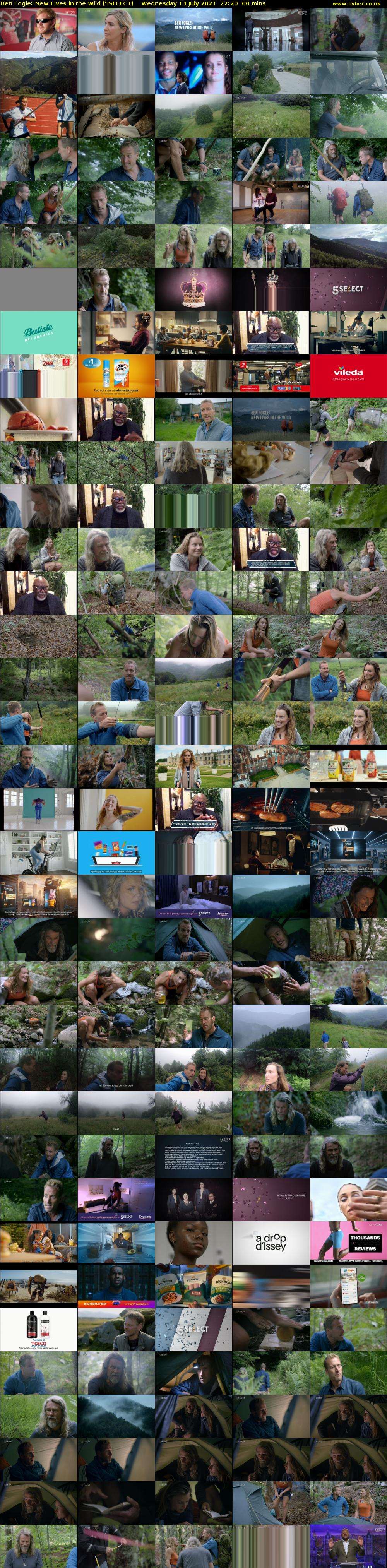 Ben Fogle: New Lives in the Wild (5SELECT) Wednesday 14 July 2021 22:20 - 23:20