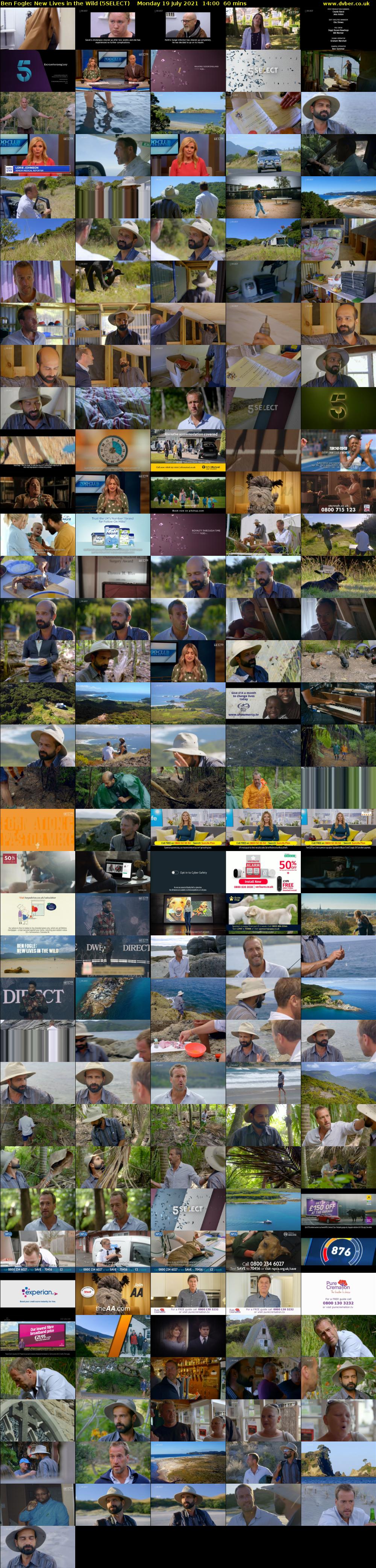 Ben Fogle: New Lives in the Wild (5SELECT) Monday 19 July 2021 14:00 - 15:00