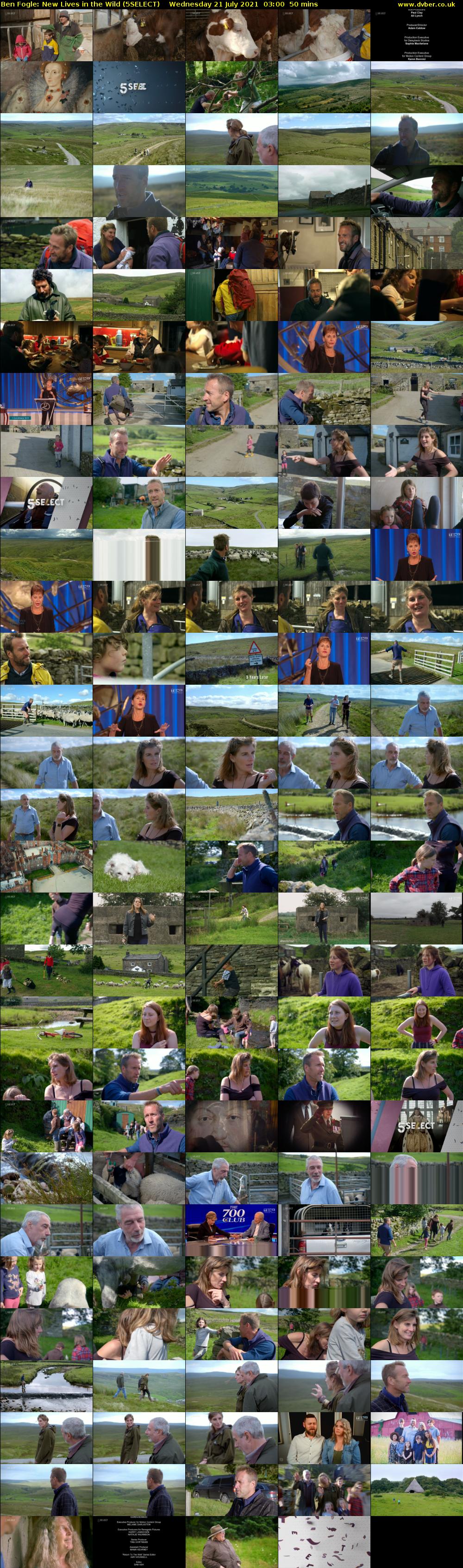 Ben Fogle: New Lives in the Wild (5SELECT) Wednesday 21 July 2021 03:00 - 03:50