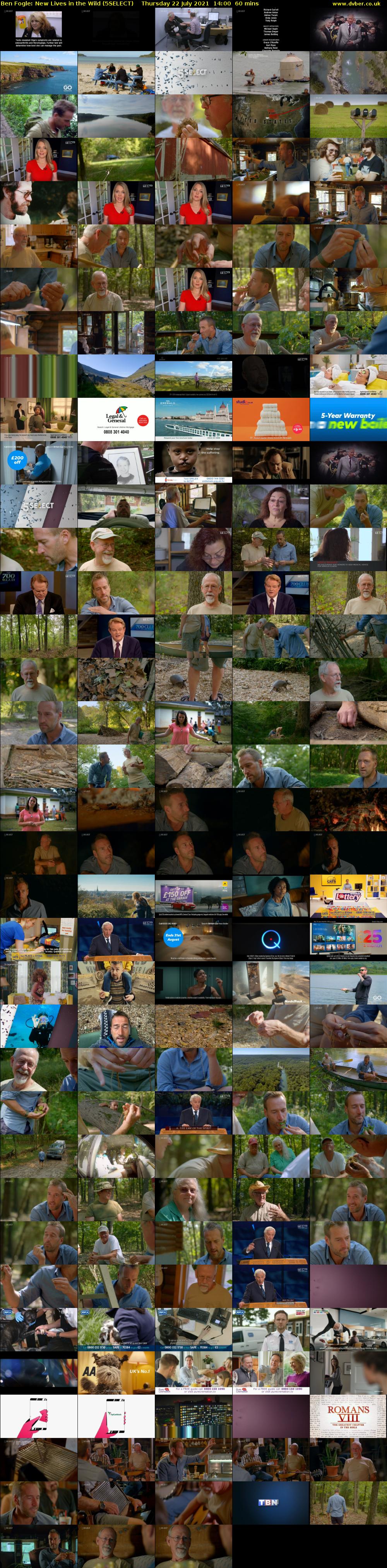 Ben Fogle: New Lives in the Wild (5SELECT) Thursday 22 July 2021 14:00 - 15:00