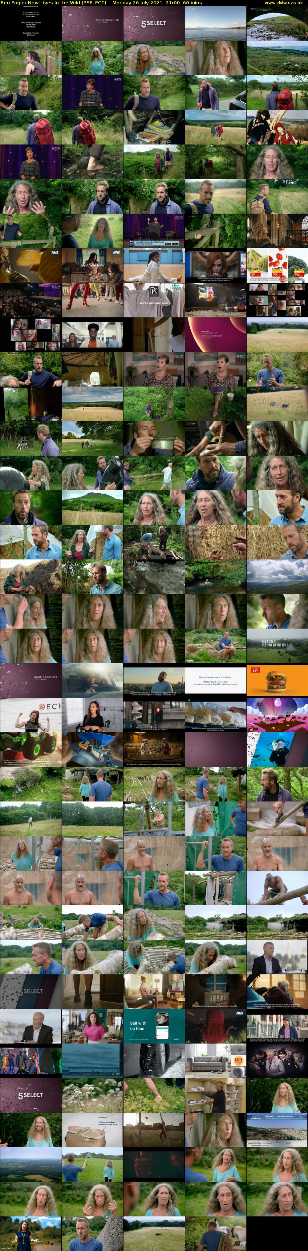 Ben Fogle: New Lives in the Wild (5SELECT) Monday 26 July 2021 21:00 - 22:00