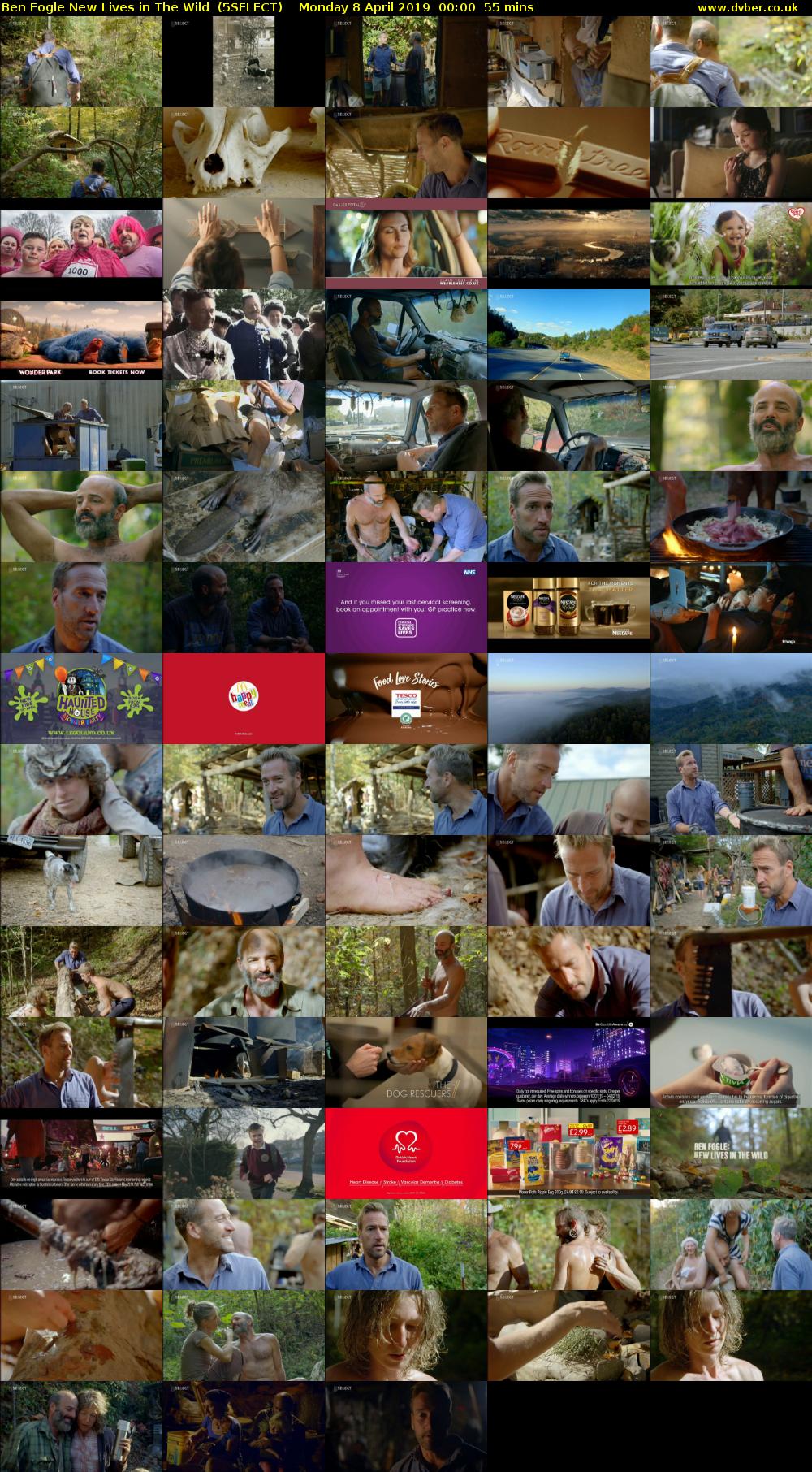 Ben Fogle New Lives in The Wild  (5SELECT) Monday 8 April 2019 00:00 - 00:55