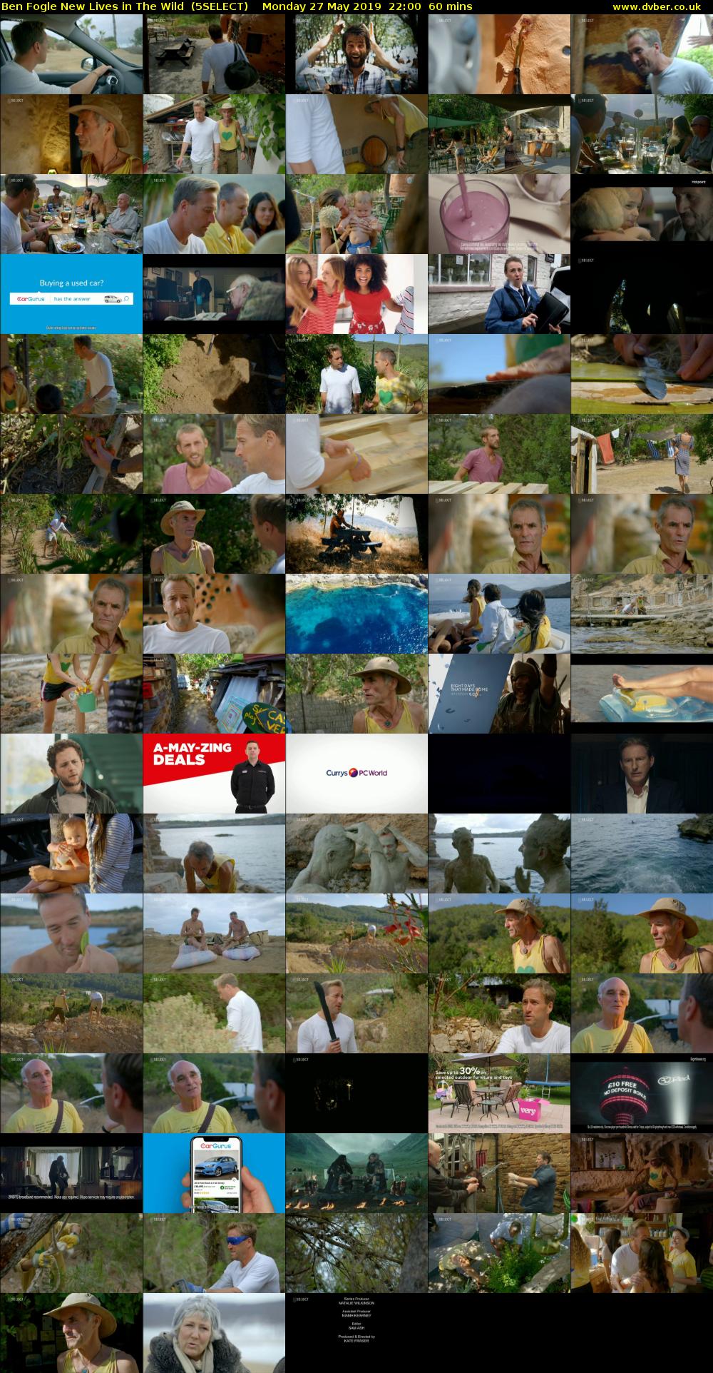 Ben Fogle New Lives in The Wild  (5SELECT) Monday 27 May 2019 22:00 - 23:00