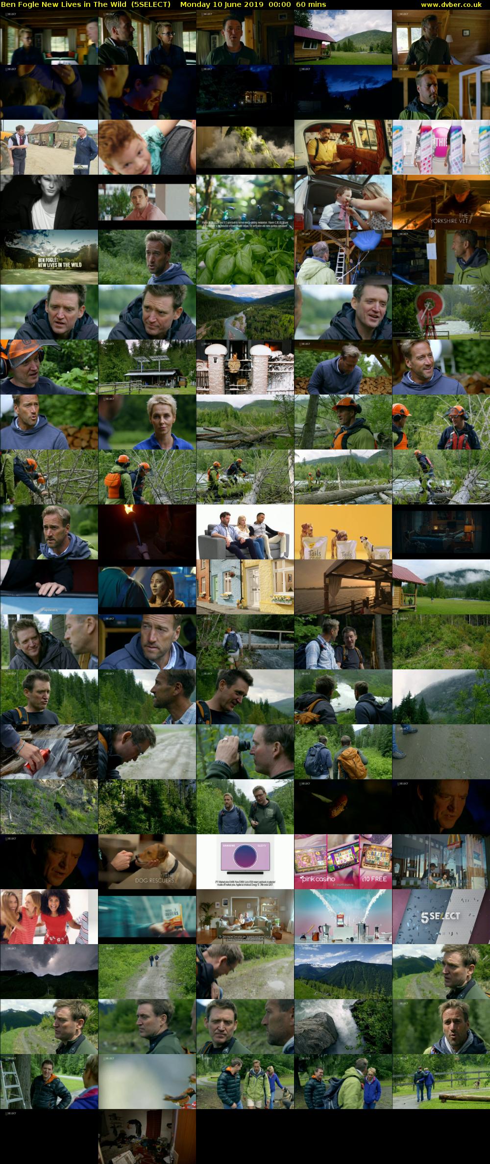 Ben Fogle New Lives in The Wild  (5SELECT) Monday 10 June 2019 00:00 - 01:00