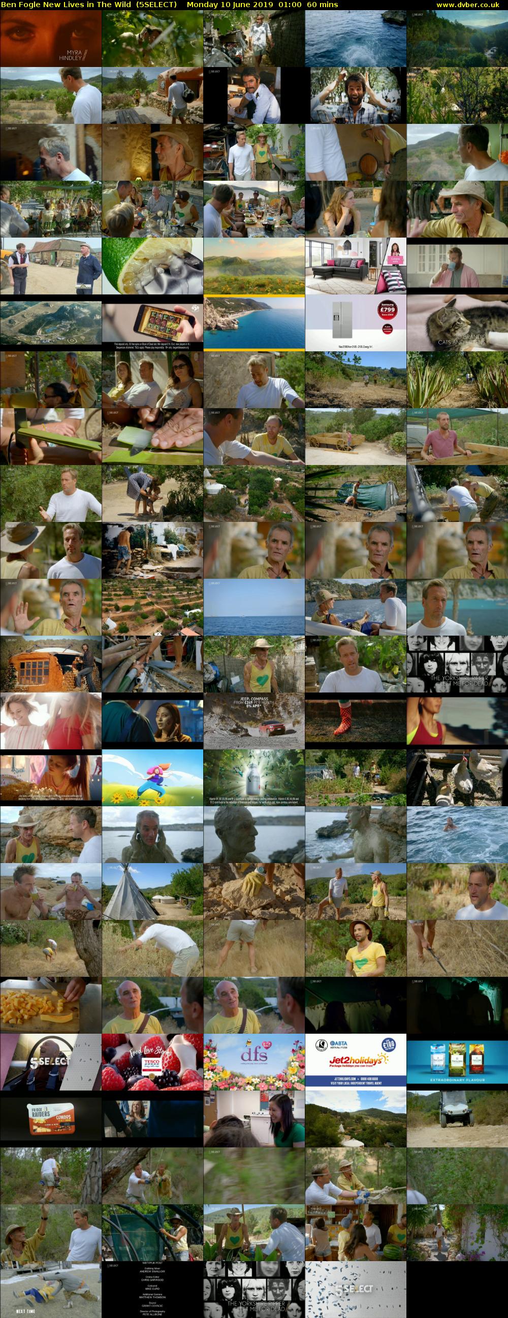 Ben Fogle New Lives in The Wild  (5SELECT) Monday 10 June 2019 01:00 - 02:00