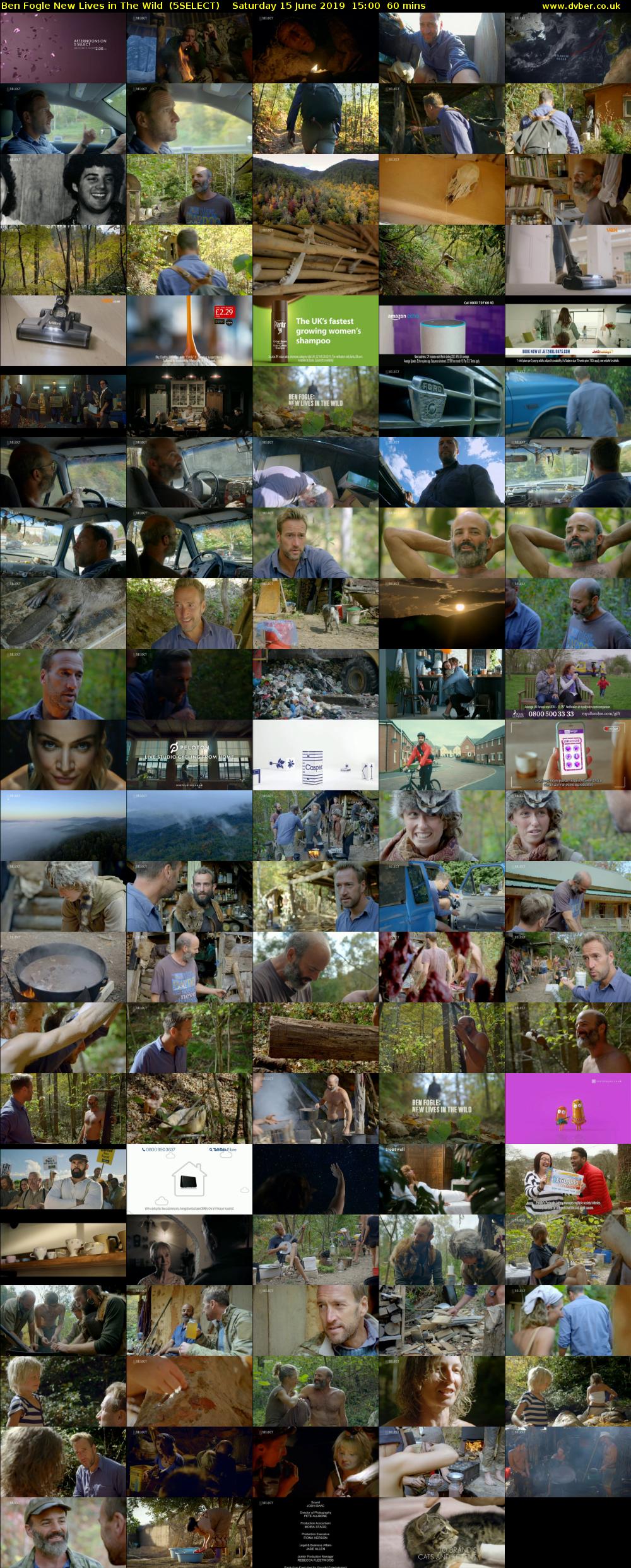 Ben Fogle New Lives in The Wild  (5SELECT) Saturday 15 June 2019 15:00 - 16:00
