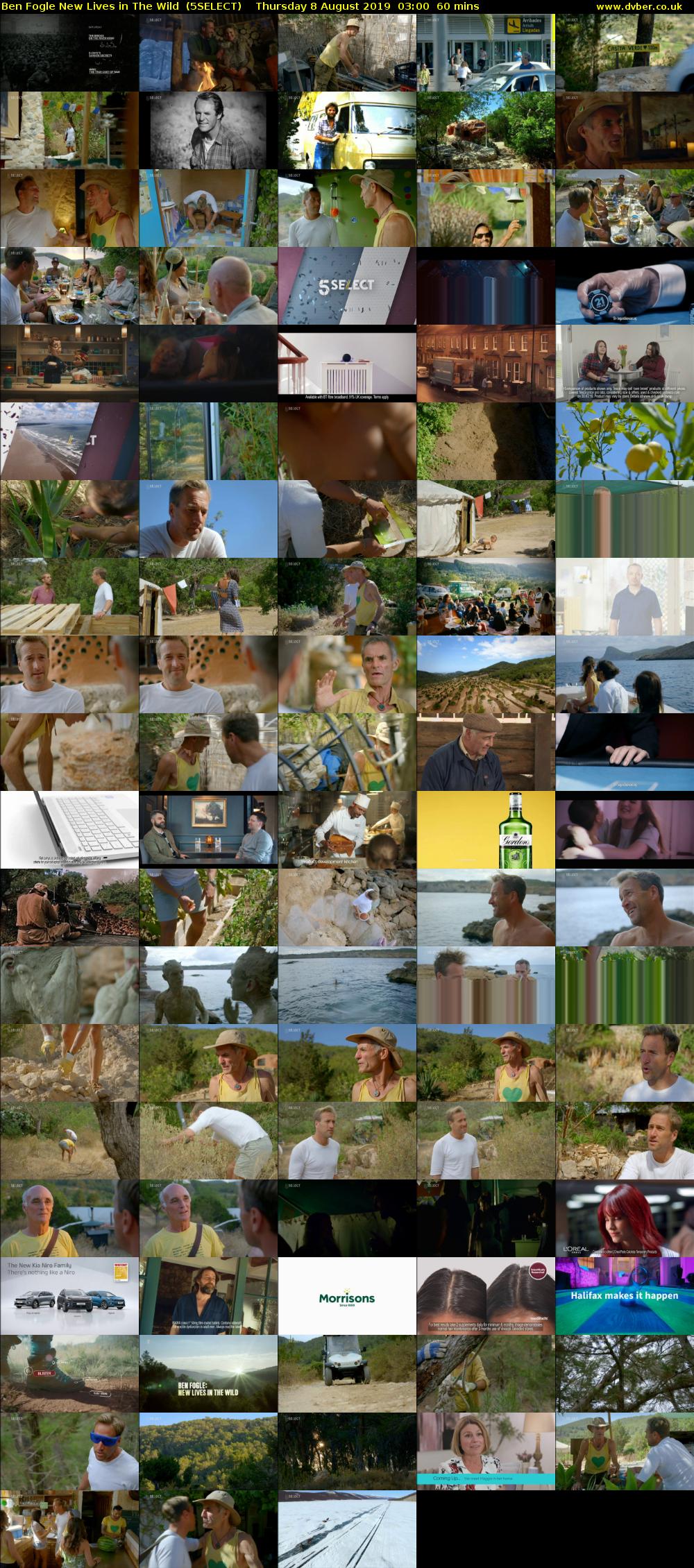 Ben Fogle New Lives in The Wild  (5SELECT) Thursday 8 August 2019 03:00 - 04:00