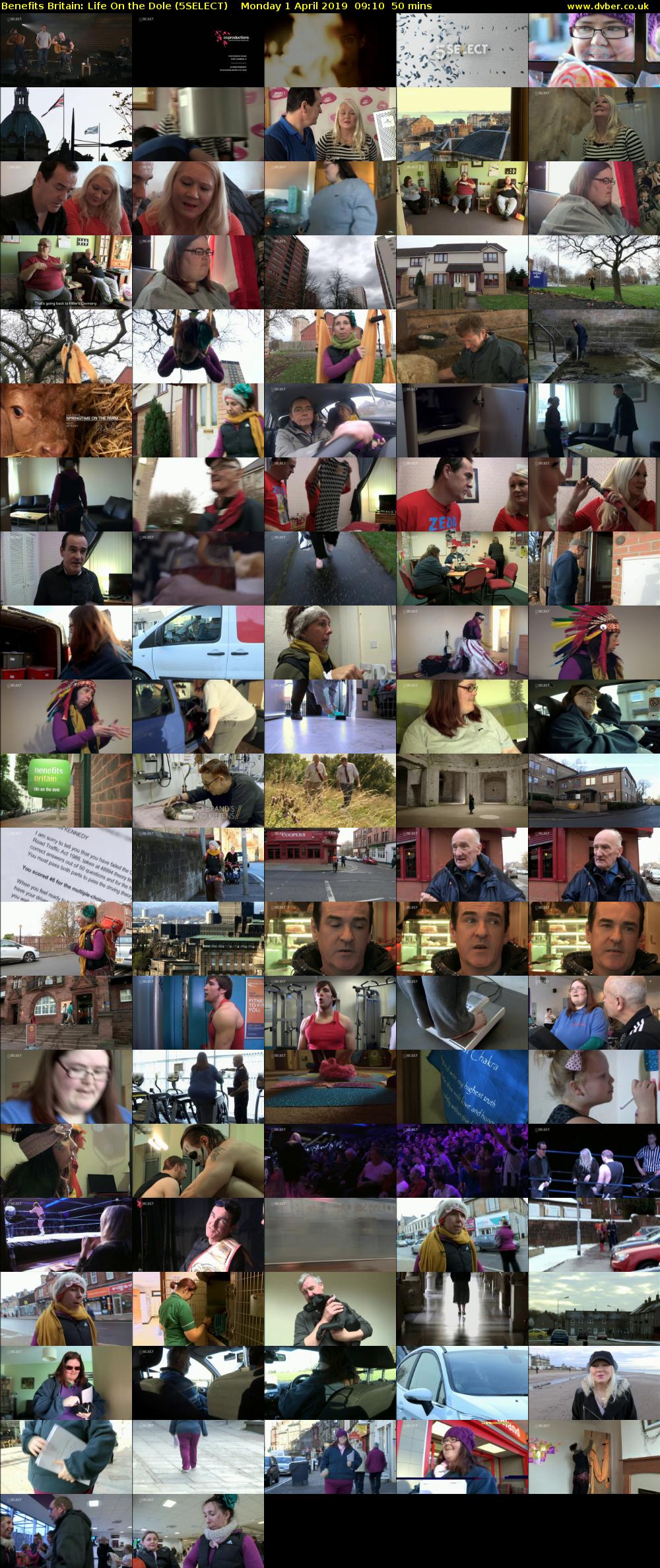 Benefits Britain: Life On the Dole (5SELECT) Monday 1 April 2019 09:10 - 10:00