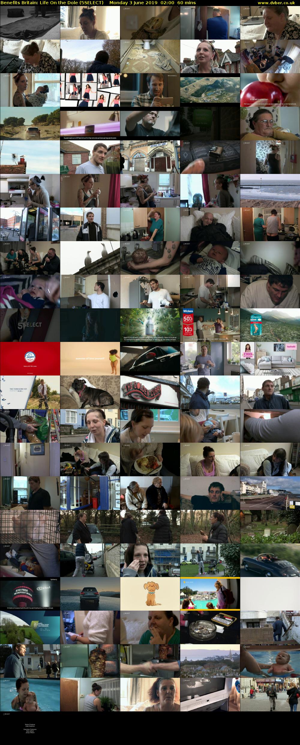 Benefits Britain: Life On the Dole (5SELECT) Monday 3 June 2019 02:00 - 03:00