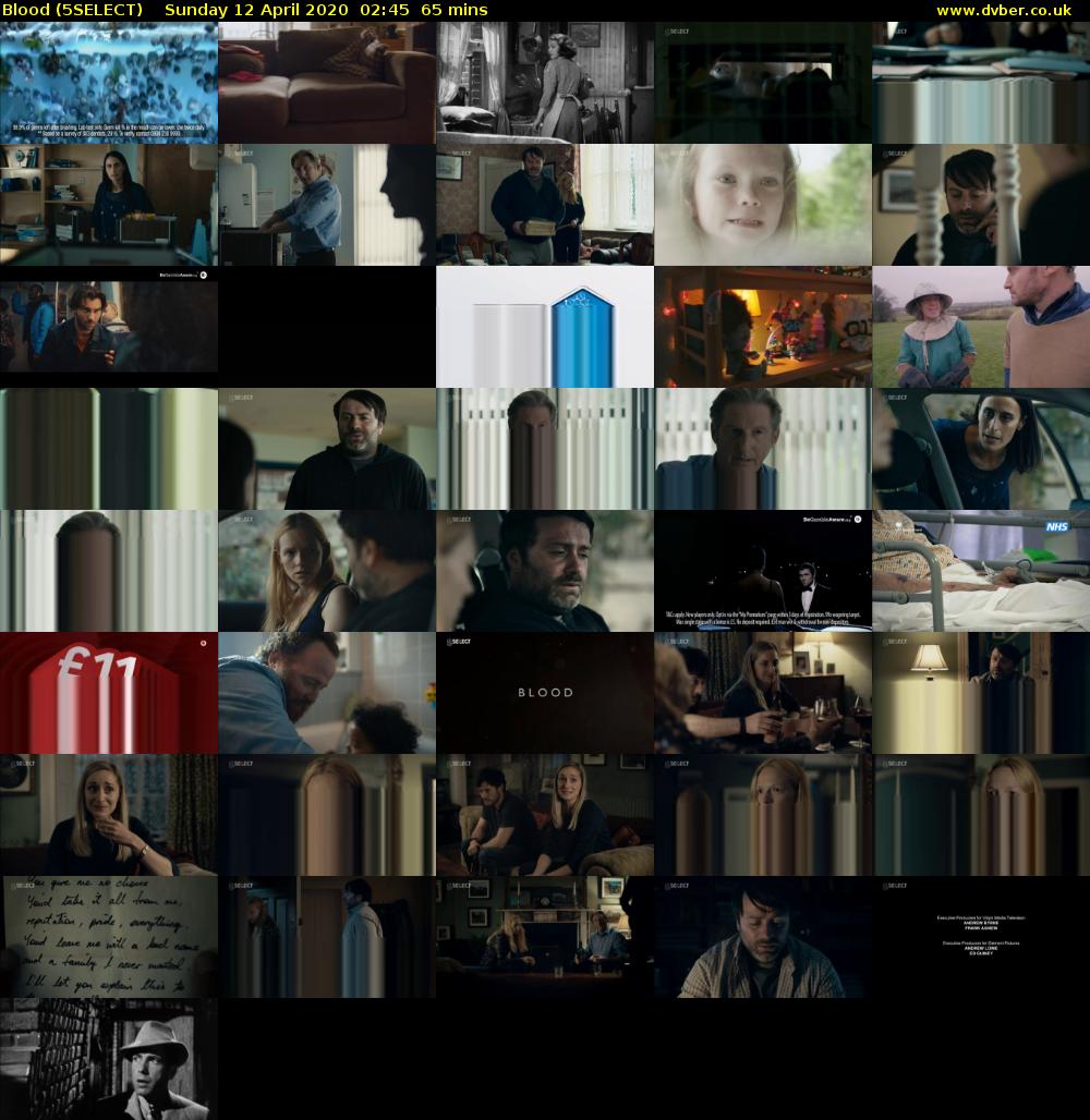 Blood (5SELECT) Sunday 12 April 2020 02:45 - 03:50