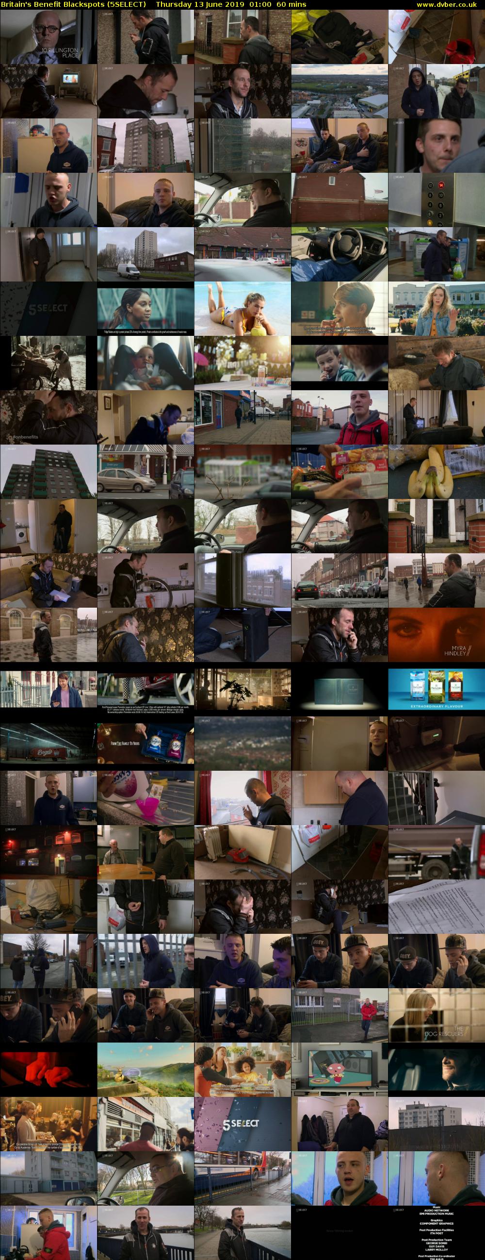 Britain's Benefit Blackspots (5SELECT) Thursday 13 June 2019 01:00 - 02:00