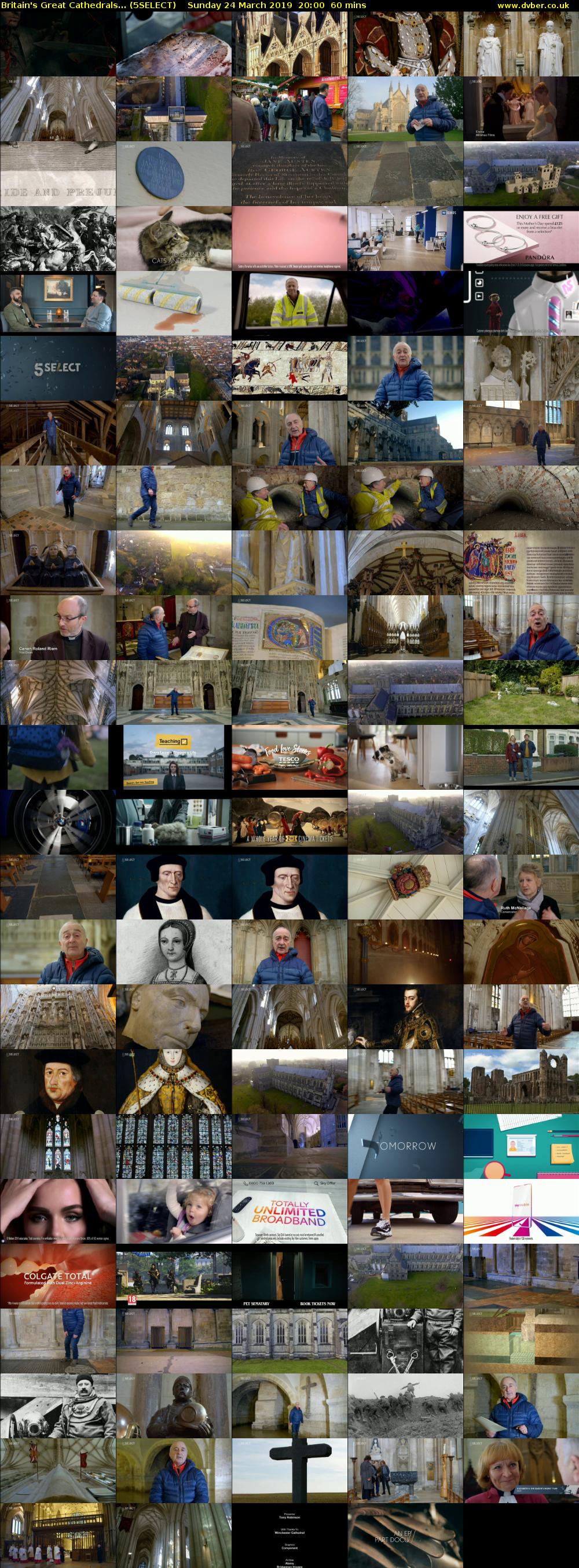 Britain's Great Cathedrals... (5SELECT) Sunday 24 March 2019 20:00 - 21:00