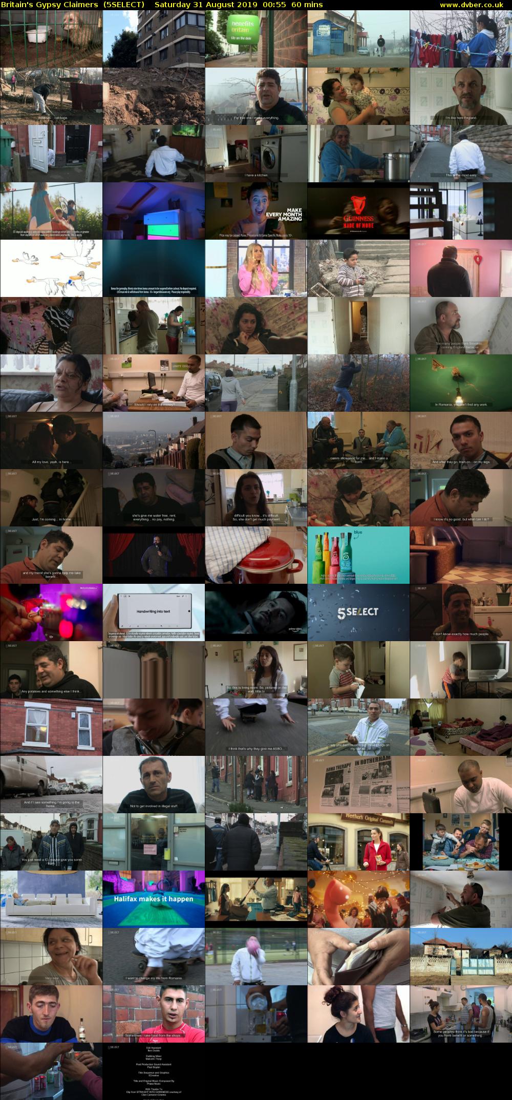 Britain's Gypsy Claimers  (5SELECT) Saturday 31 August 2019 00:55 - 01:55