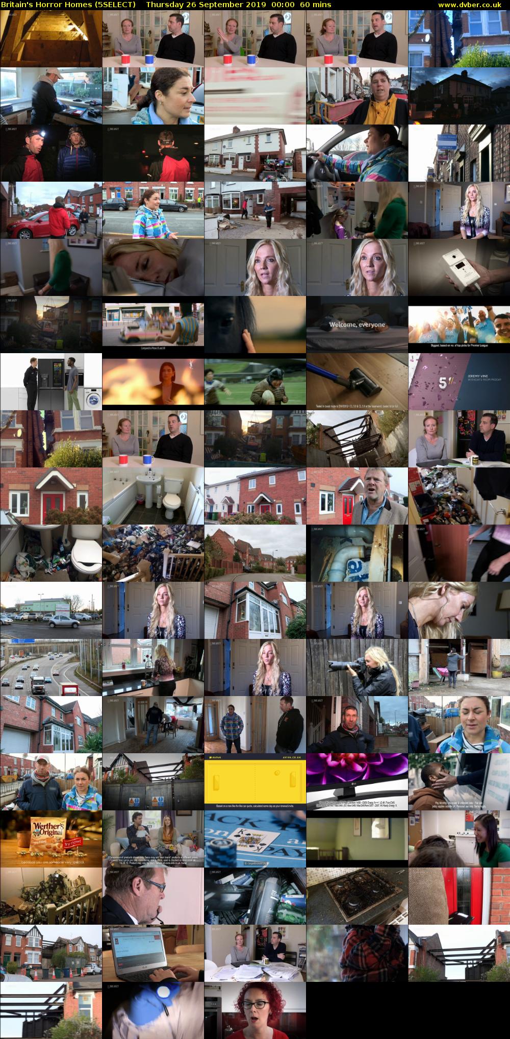 Britain's Horror Homes (5SELECT) Thursday 26 September 2019 00:00 - 01:00
