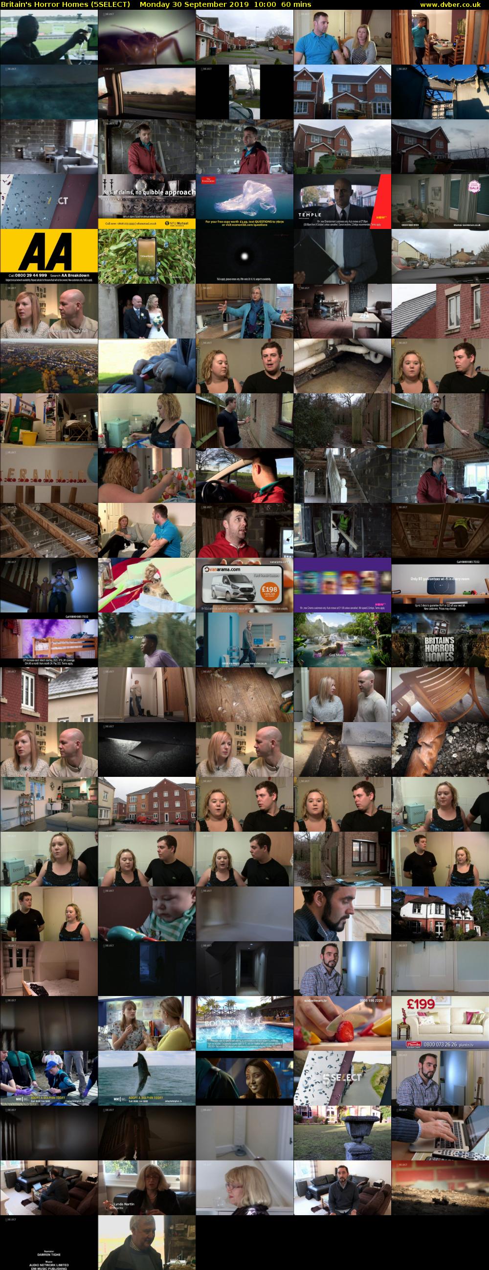 Britain's Horror Homes (5SELECT) Monday 30 September 2019 10:00 - 11:00