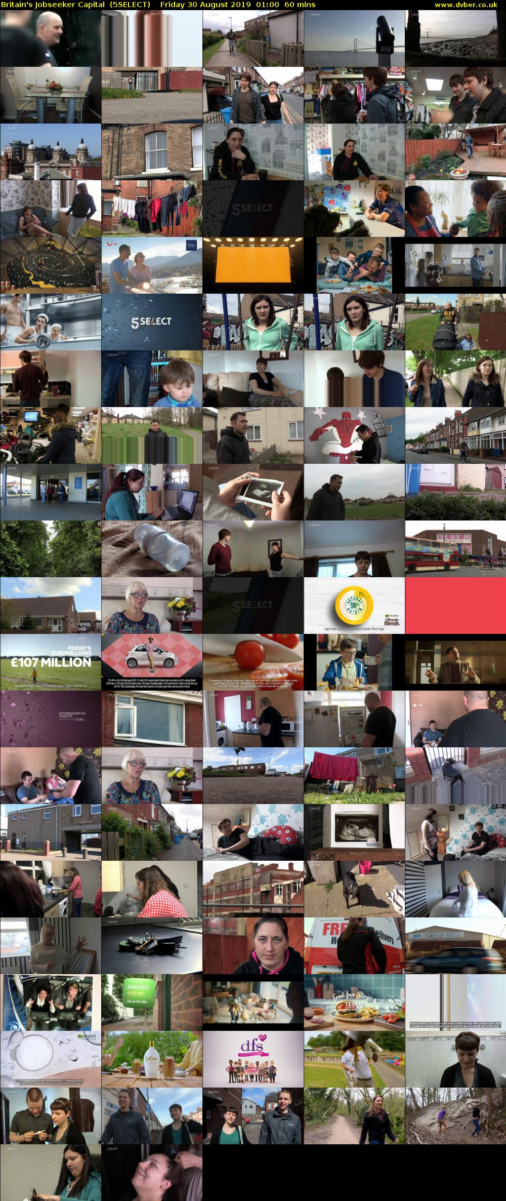 Britain's Jobseeker Capital  (5SELECT) Friday 30 August 2019 01:00 - 02:00