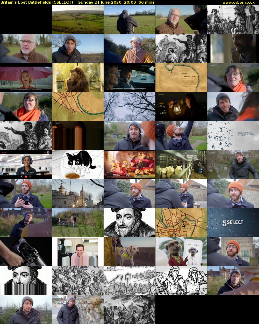 Britain's Lost Battlefields (5SELECT) Sunday 21 June 2020 20:00 - 21:00