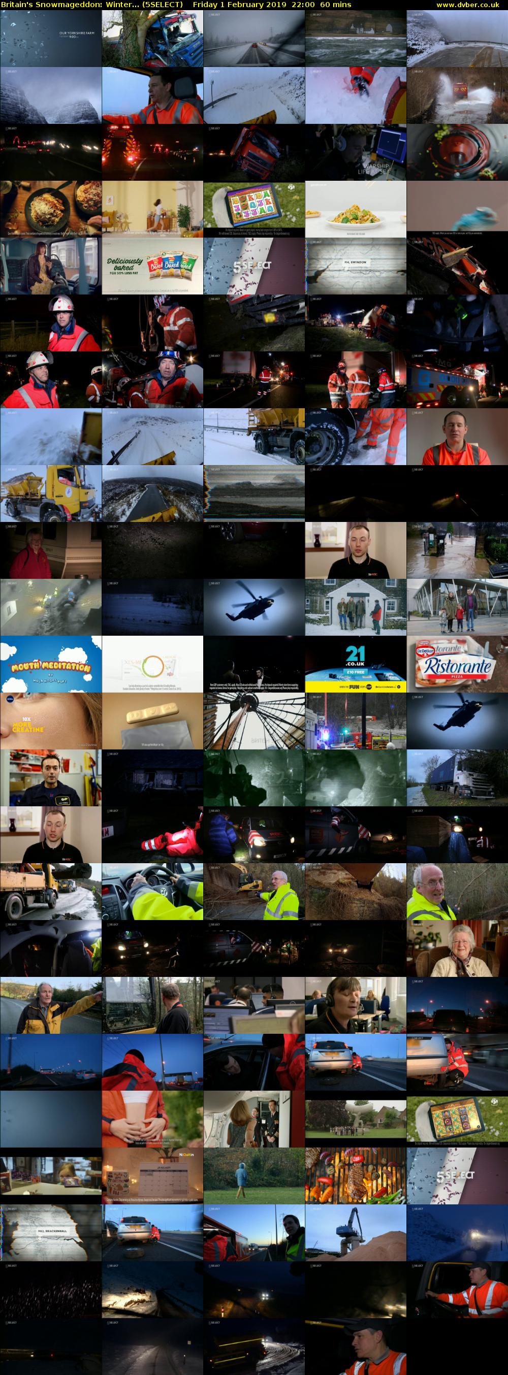Britain's Snowmageddon: Winter... (5SELECT) Friday 1 February 2019 22:00 - 23:00