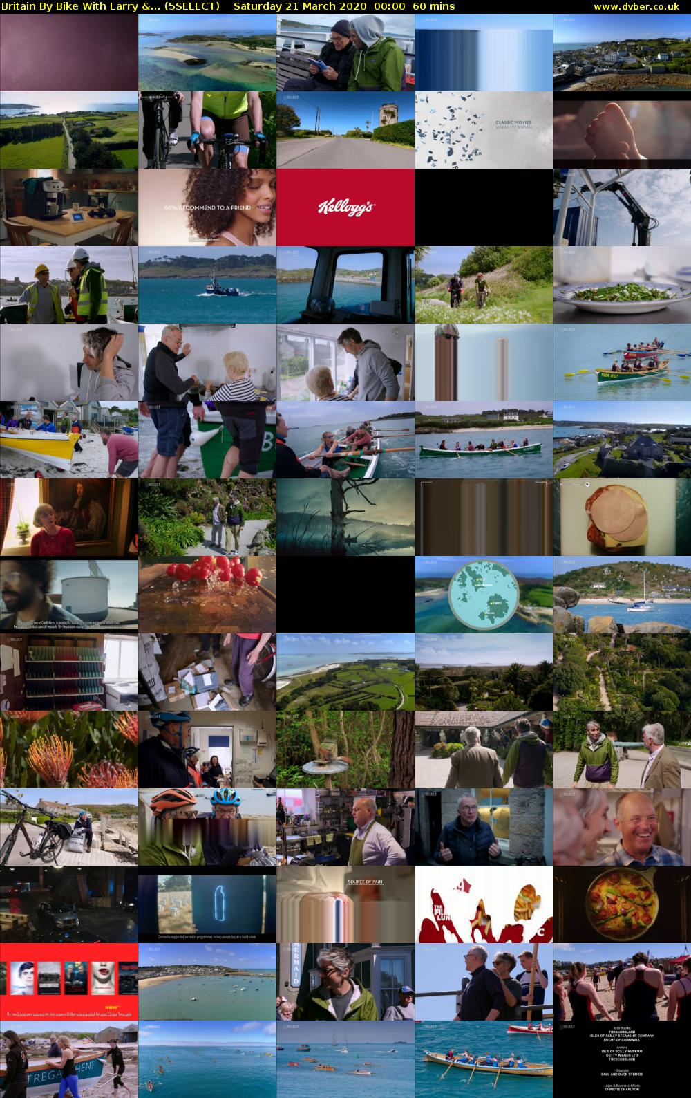 Britain By Bike With Larry &... (5SELECT) Saturday 21 March 2020 00:00 - 01:00