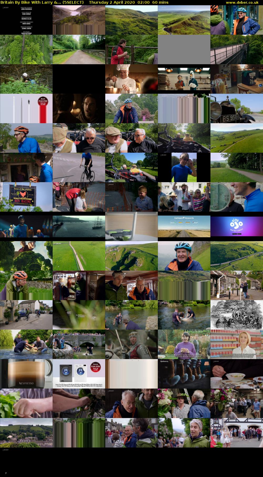 Britain By Bike With Larry &... (5SELECT) Thursday 2 April 2020 02:00 - 03:00