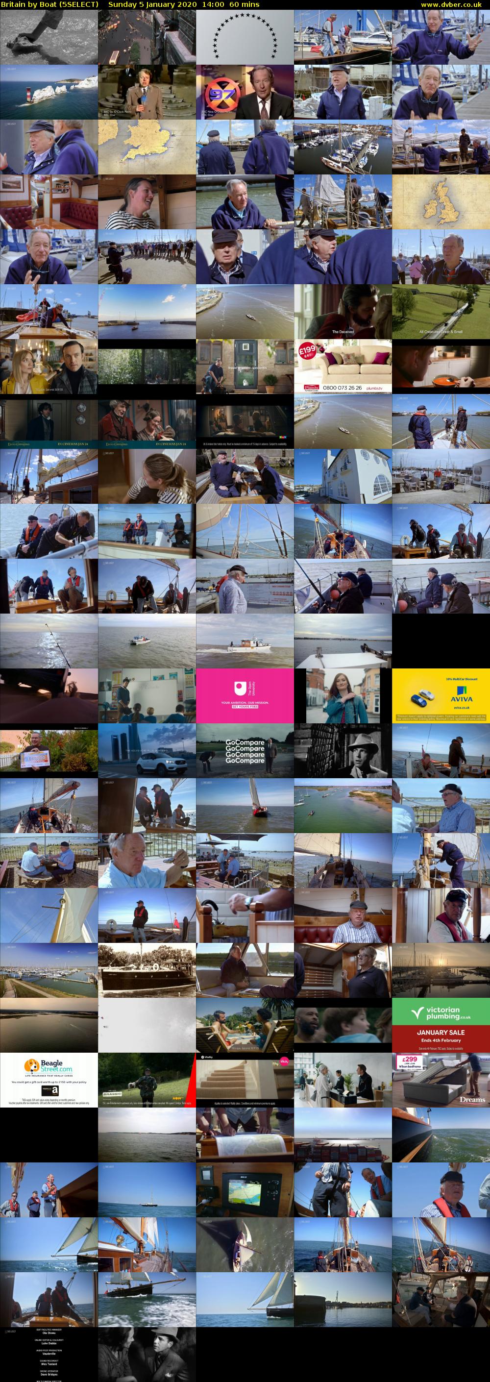 Britain by Boat (5SELECT) Sunday 5 January 2020 14:00 - 15:00