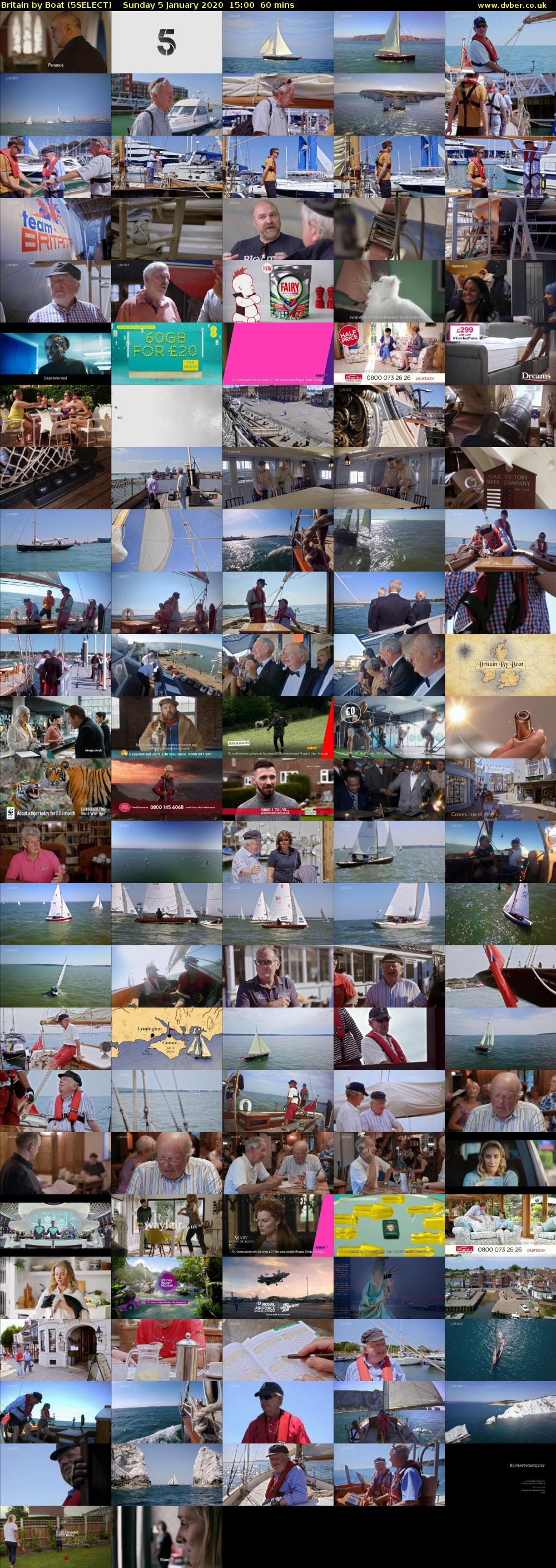 Britain by Boat (5SELECT) Sunday 5 January 2020 15:00 - 16:00