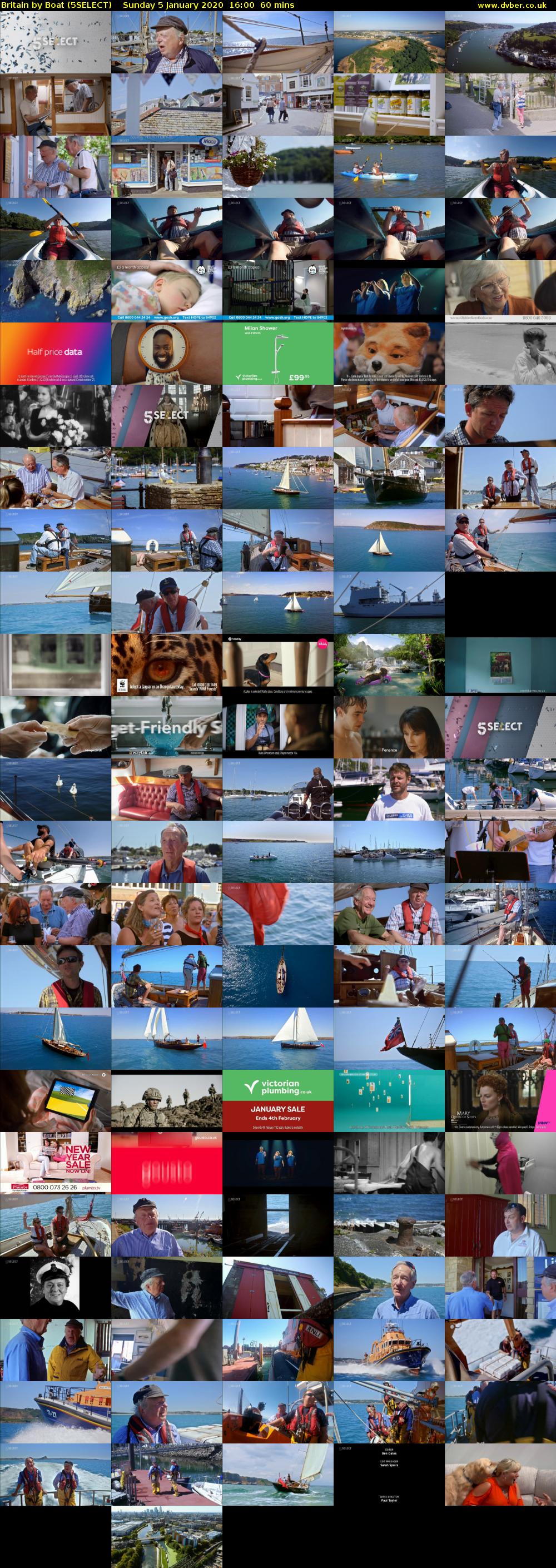 Britain by Boat (5SELECT) Sunday 5 January 2020 16:00 - 17:00