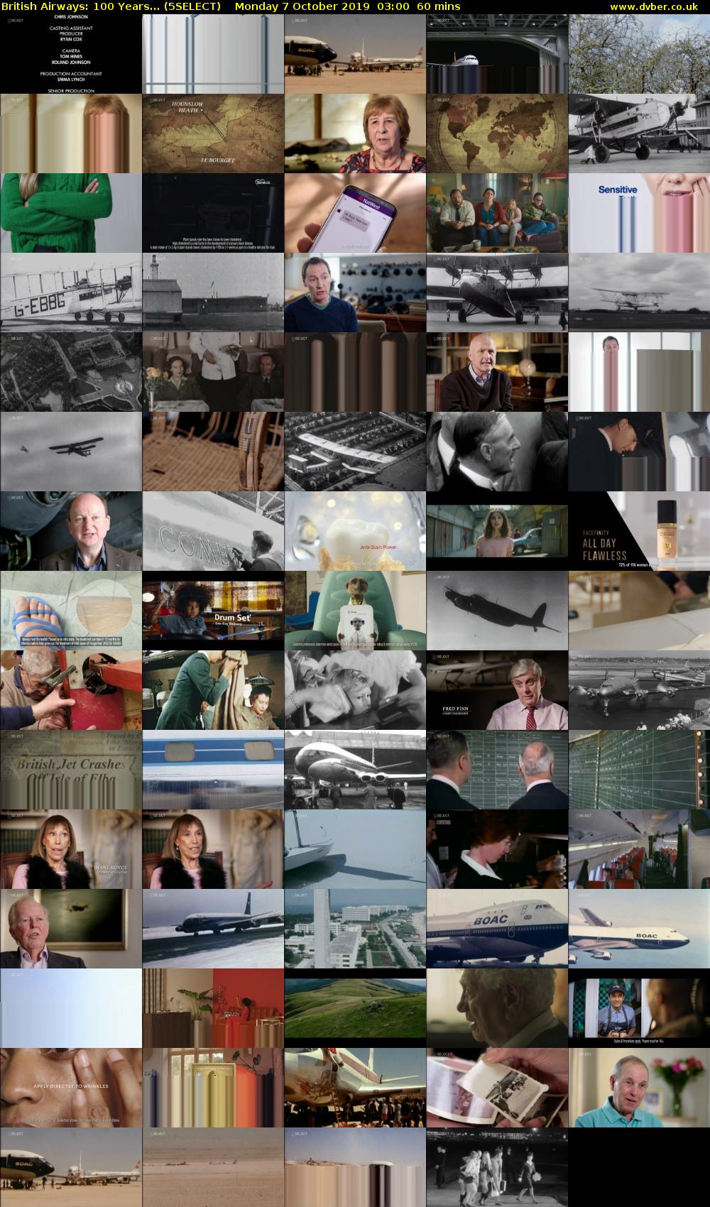 British Airways: 100 Years... (5SELECT) Monday 7 October 2019 03:00 - 04:00