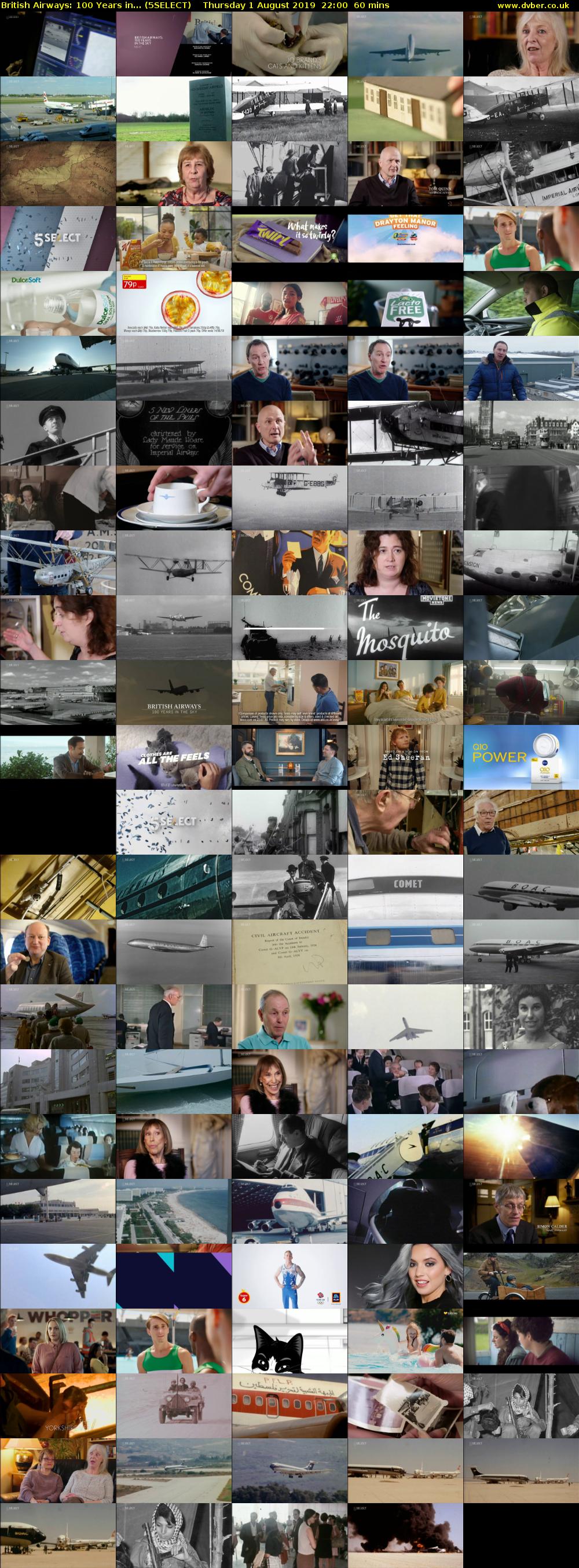 British Airways: 100 Years in... (5SELECT) Thursday 1 August 2019 22:00 - 23:00
