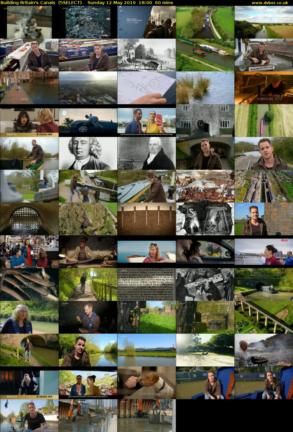 Building Britain's Canals  (5SELECT) Sunday 12 May 2019 18:00 - 19:00