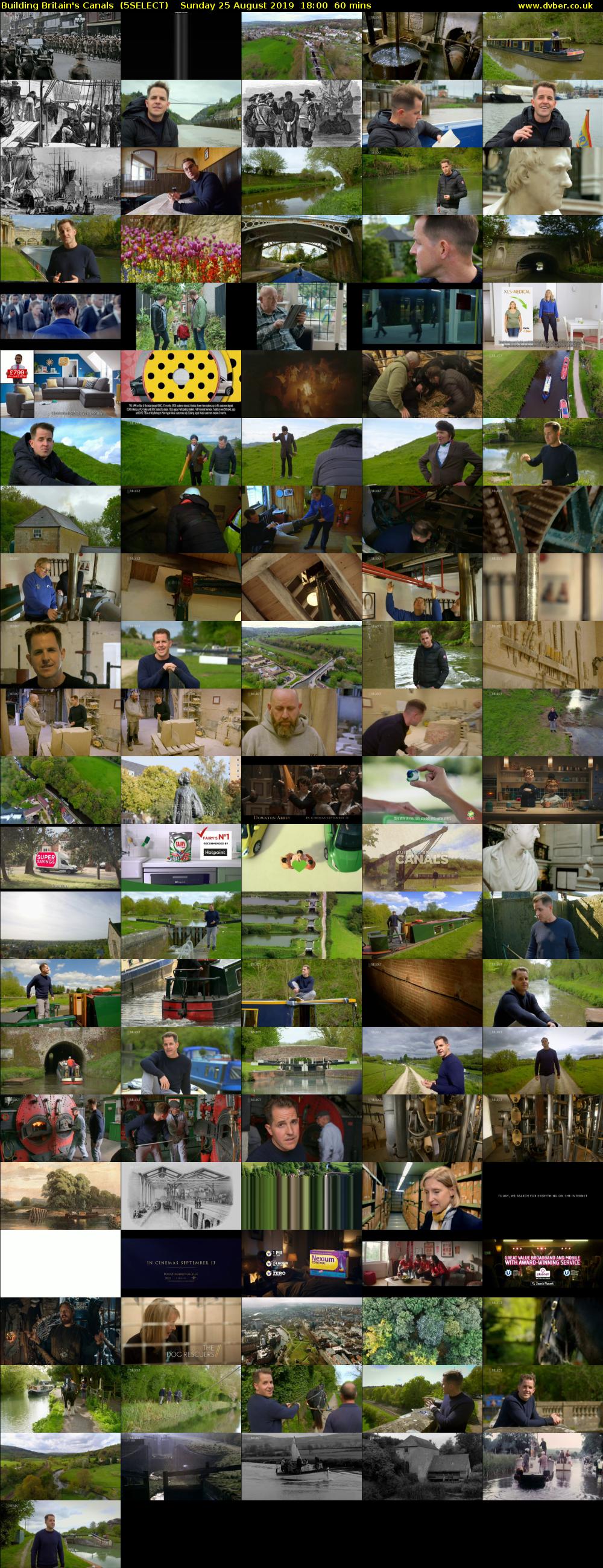 Building Britain's Canals  (5SELECT) Sunday 25 August 2019 18:00 - 19:00
