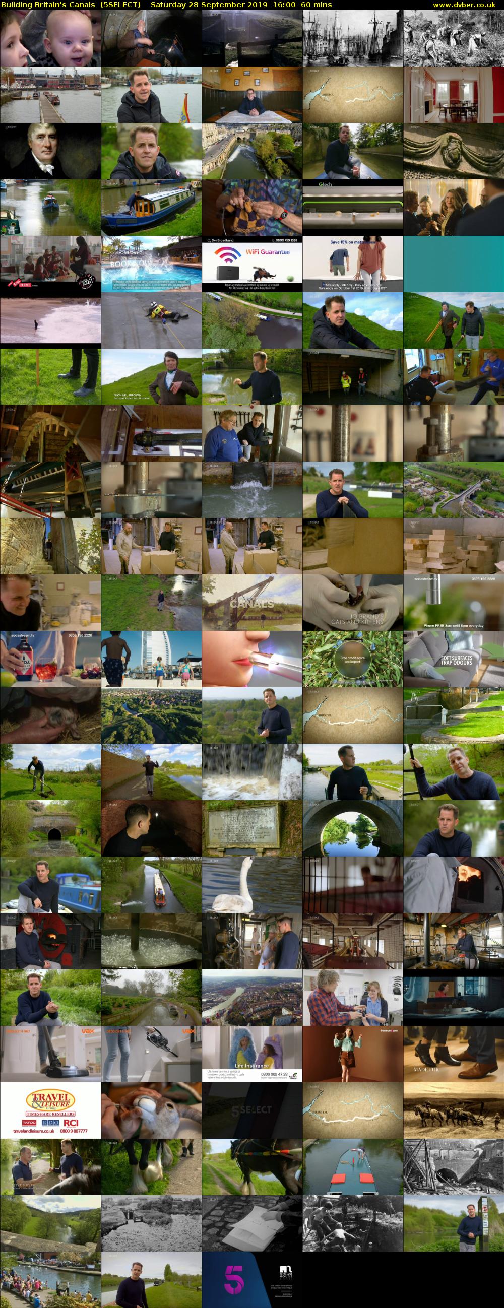 Building Britain's Canals  (5SELECT) Saturday 28 September 2019 16:00 - 17:00