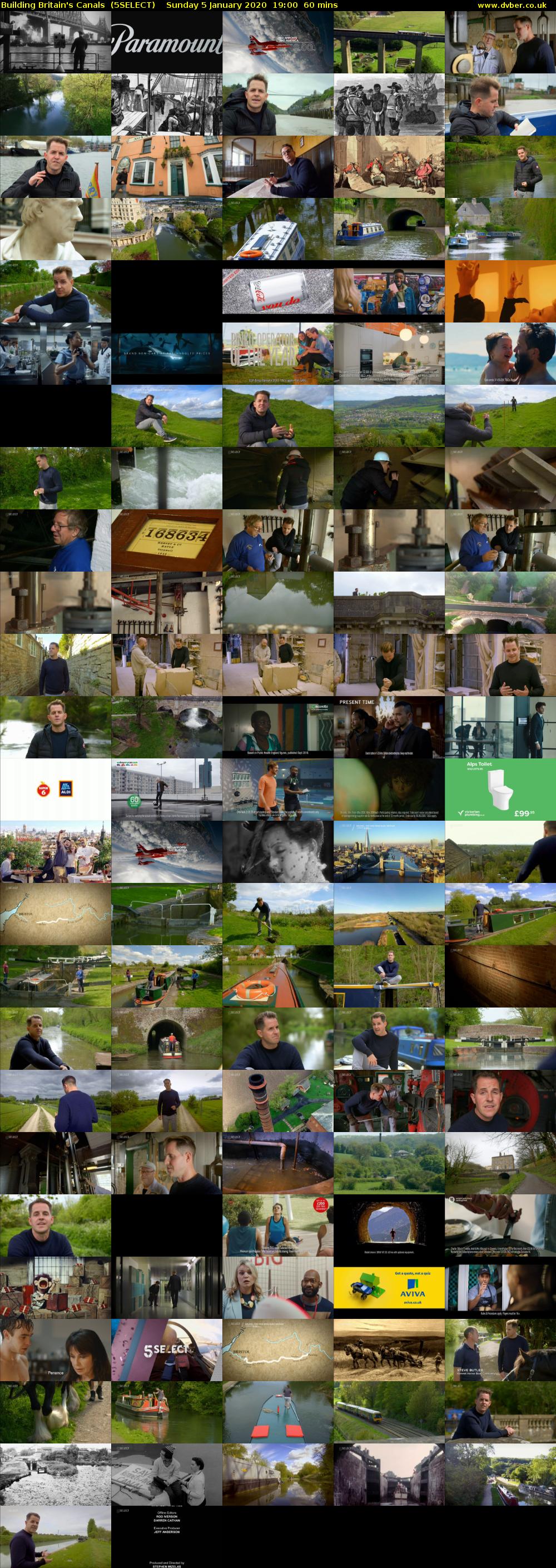 Building Britain's Canals  (5SELECT) Sunday 5 January 2020 19:00 - 20:00