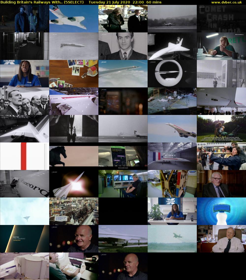 Building Britain's Railways With.. (5SELECT) Tuesday 21 July 2020 22:00 - 23:00