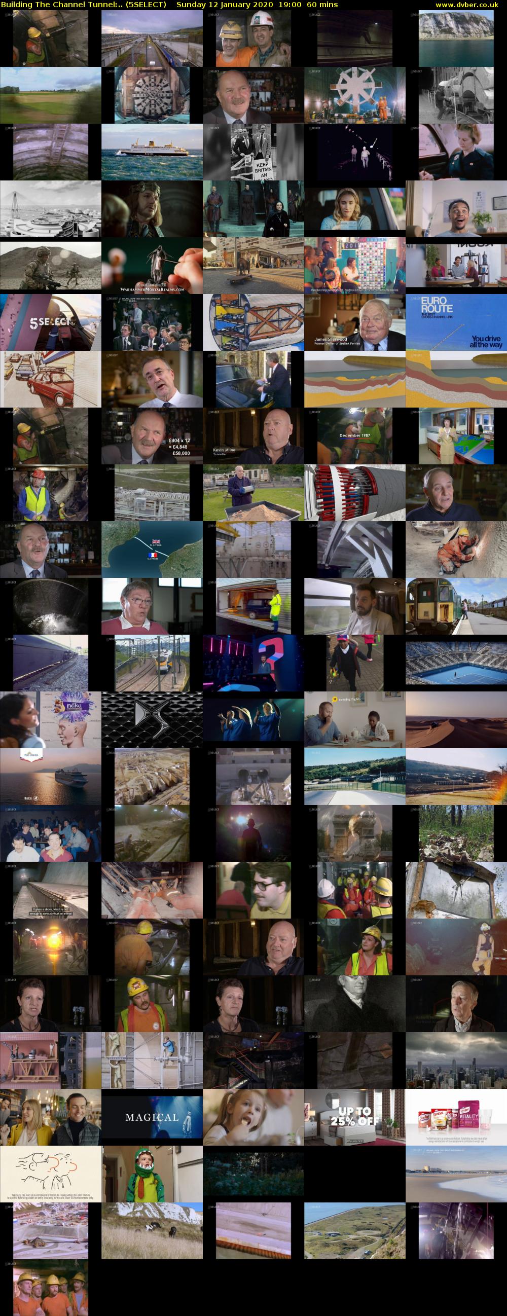 Building The Channel Tunnel:.. (5SELECT) Sunday 12 January 2020 19:00 - 20:00