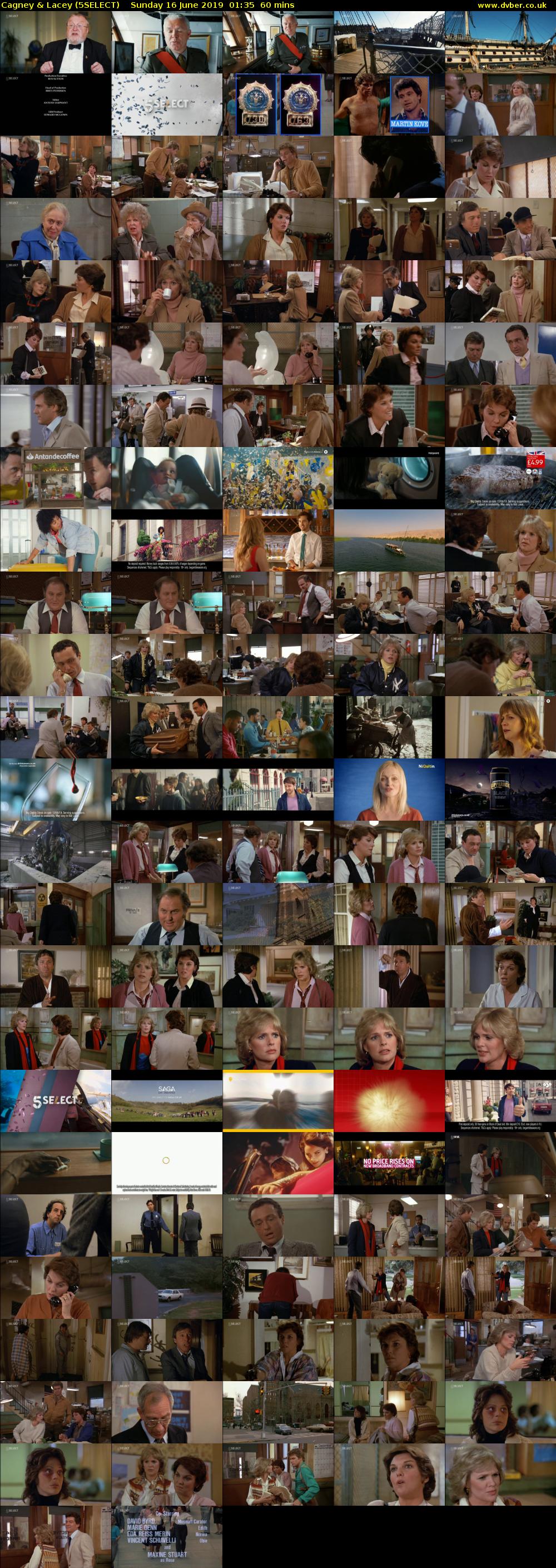 Cagney & Lacey (5SELECT) Sunday 16 June 2019 01:35 - 02:35