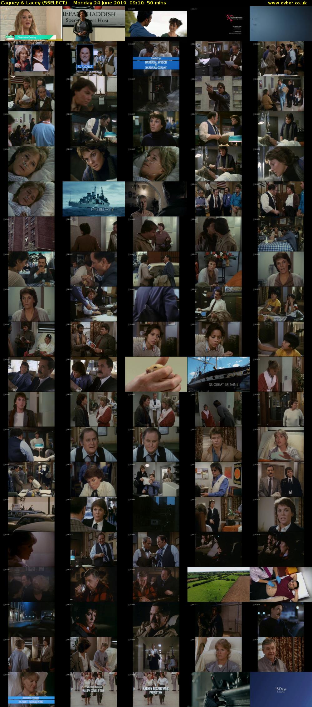 Cagney & Lacey (5SELECT) Monday 24 June 2019 09:10 - 10:00